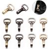 Craft Bag Strap Trigger Lobster Clasp Spring Gate Clip Metal Snap Hook Belt Webbing Keychain