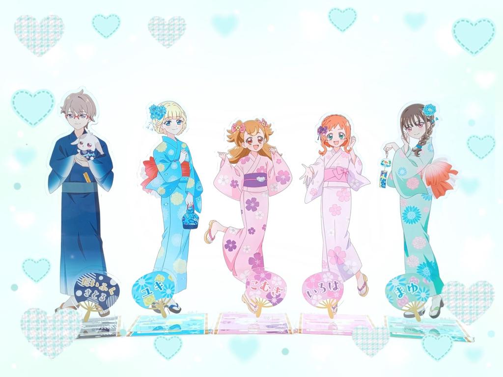 Акриловая подставка Wandaful Summer Usayama Satoru PreCure! веселье! Дайфуку/Усаяма
