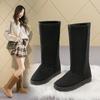 Women Classic Ladies Girls Winter Snow Boots Waterproof Warm Genuine Leather Fur Australia Plus Velvet Knee High Winter