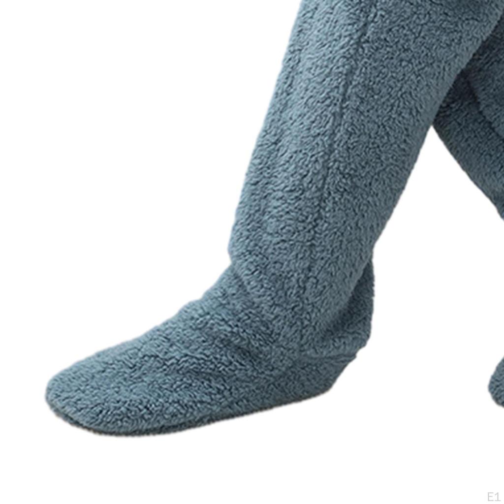 Гетры Высокие Носки до Бедра Манжеты для Сапог Костюм Длинные Чулки Носки-Тапочки Выше Колена Пушистые