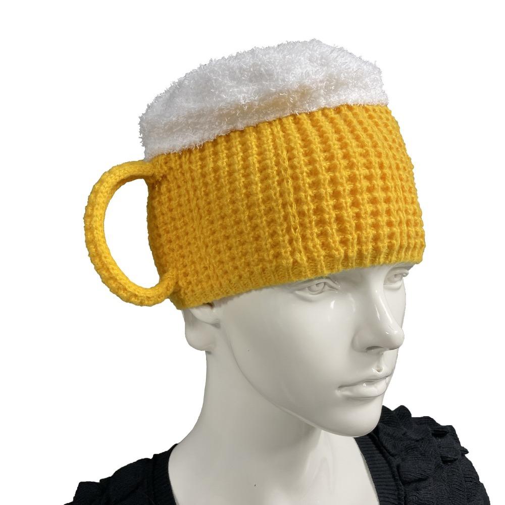 Unisex Beanies Ear Warmers Hairline Cap Fun Gift Pullover Cap  Women Men