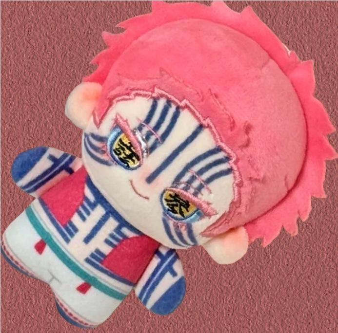 10cm Anime Demon Slayer Kimetsu No Yaiba Plush Kamado Tanjiro Agatsuma Zenitsu Hashibira Inosuke Tomioka Giyuu Pendant Doll Toys