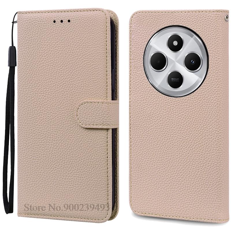 For Redmi 14C 4G Case Soft Silicone Pu Leather Wallet Flip Case For Xiaomi Redmi 14C Case Stand Book Cover For Redmi 14 C Fundas
