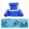 Water Inflatable Recliner Water Floating Bed Ammock Foldable Dual-Purpose Backrest Floating Row