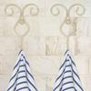 2pcs Wall Mounted Bathroom Kitchen Door Hook Wall Picture Towel Clothes Hat Hanger HolderGold