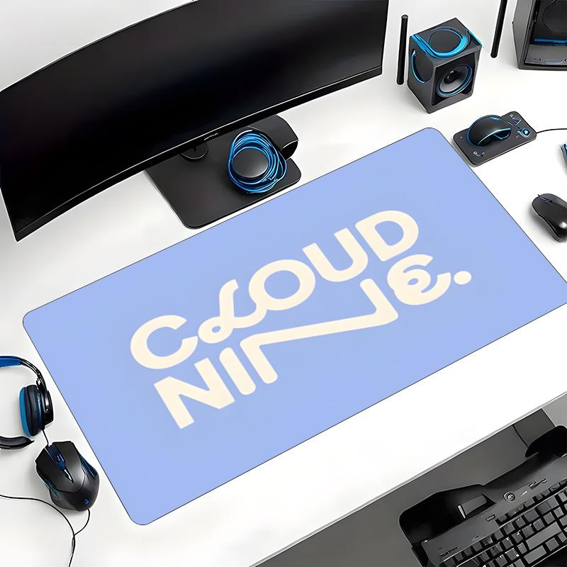 Cloud9 (5) Коврик для мыши с нескользящей резиновой основой, идеально подходящий для домашнего офиса и в качестве идеального подарка для геймеров