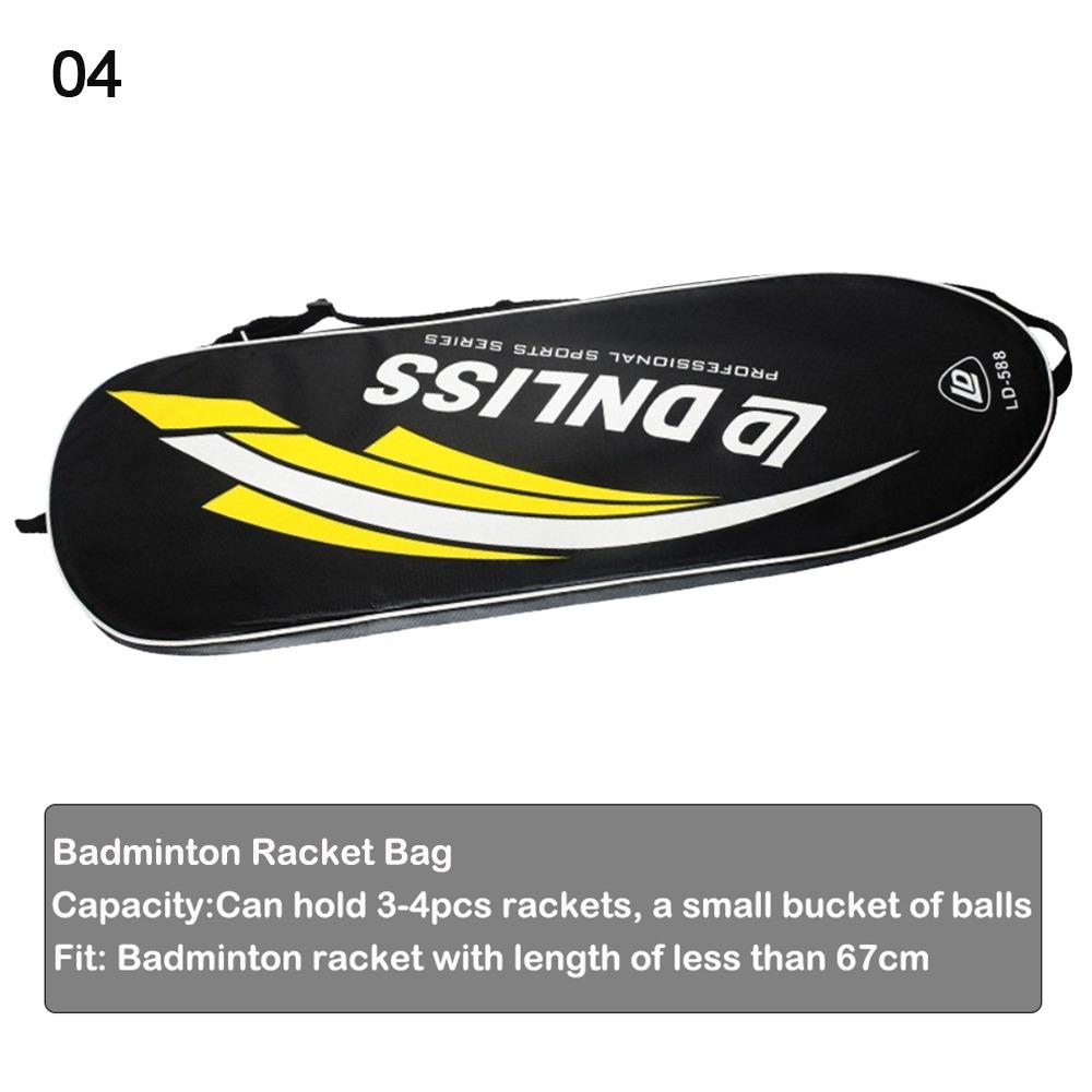 Thick Badminton Racket Cover Portable Tennis Storage Protective Pouch Racket Carrying Bag  Sport