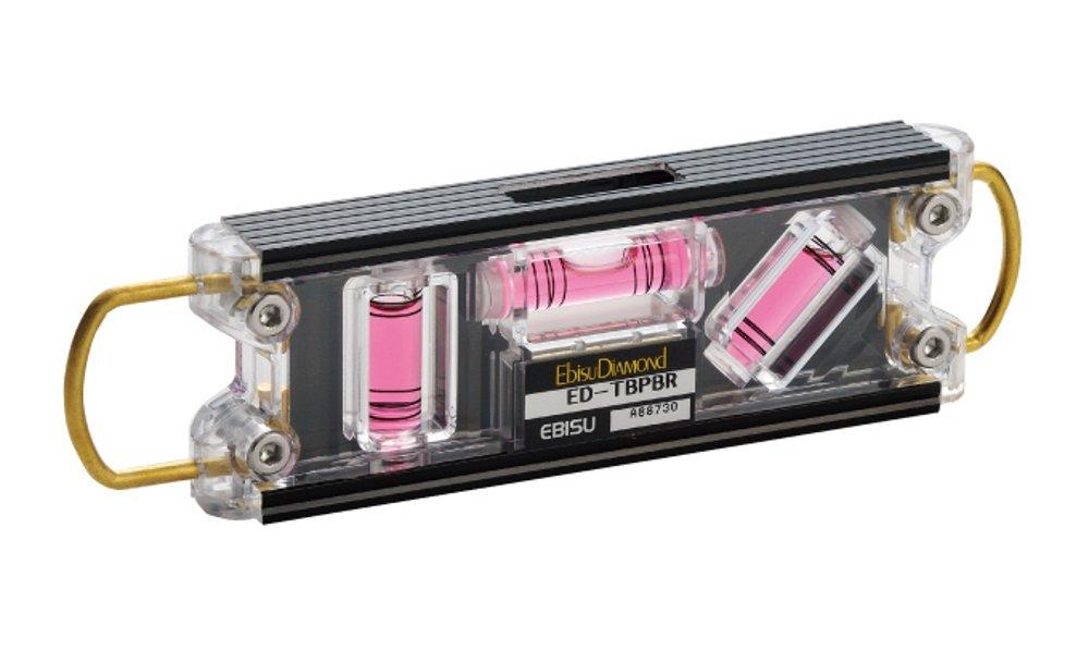 EBISU Уровень-отвес Pro для строительных лесов ED-TBPBR Сборный, Черный/Красный