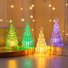 Mini Glowing Christmas Tree Tabletop Ornament & Night Light