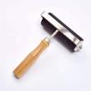 10cm Wooden Handle Rubber Roller for Linocut and DIY Printmaking with Oil-Based Ink