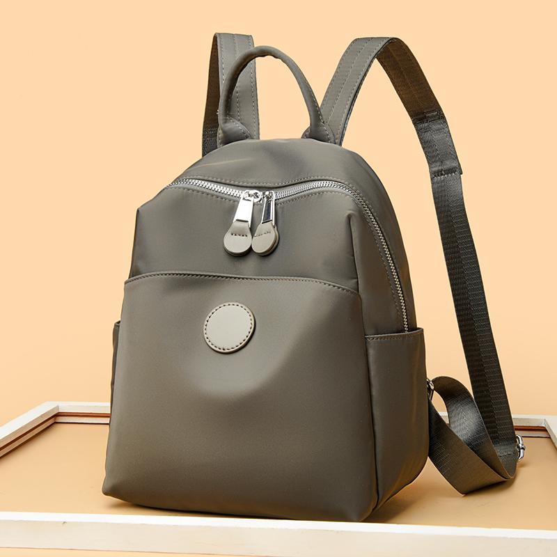 Женский однотонный рюкзак Oxford Student Schoolbag Дорожная сумка