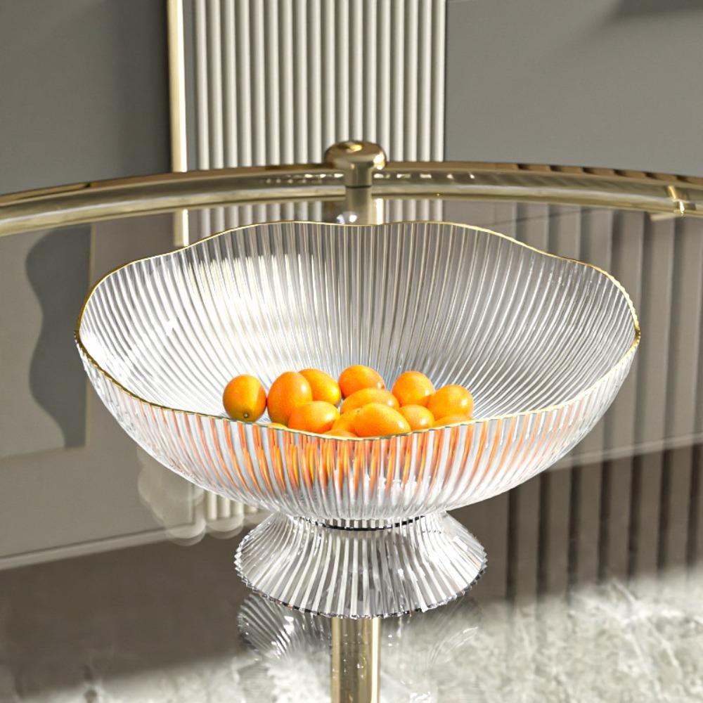 Detachable Draining Fruit Plate Large Capacity Snack Serving Bowl Living Room Fruit Basket Home