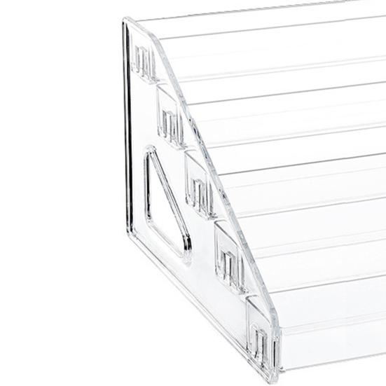 Органайзер для лака для ногтей, акриловая стойка для дисплея, прозрачный дизайн, многоцелевой органайзер для солнцезащитных очков, держатель для эфирных масел