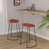 VidaXL Set of 2 Bar Stools Gavin, Pub Chair, Bistro Seat, Dining Room Kitchen Living Room Home Furniture 344915