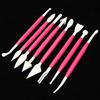 11 Pcs Sugarcraft Fondant Smoother Cutter Embosser Baking Rolling Tool Kit Set