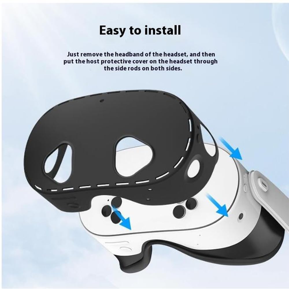 Силиконовый чехол для Meta Quest 3S, силиконовый чехол для 2-х контроллеров, защитная крышка для очков виртуальной реальности, защитная маска для глаз, салфетка для чистки чехла для 2-х кнопок