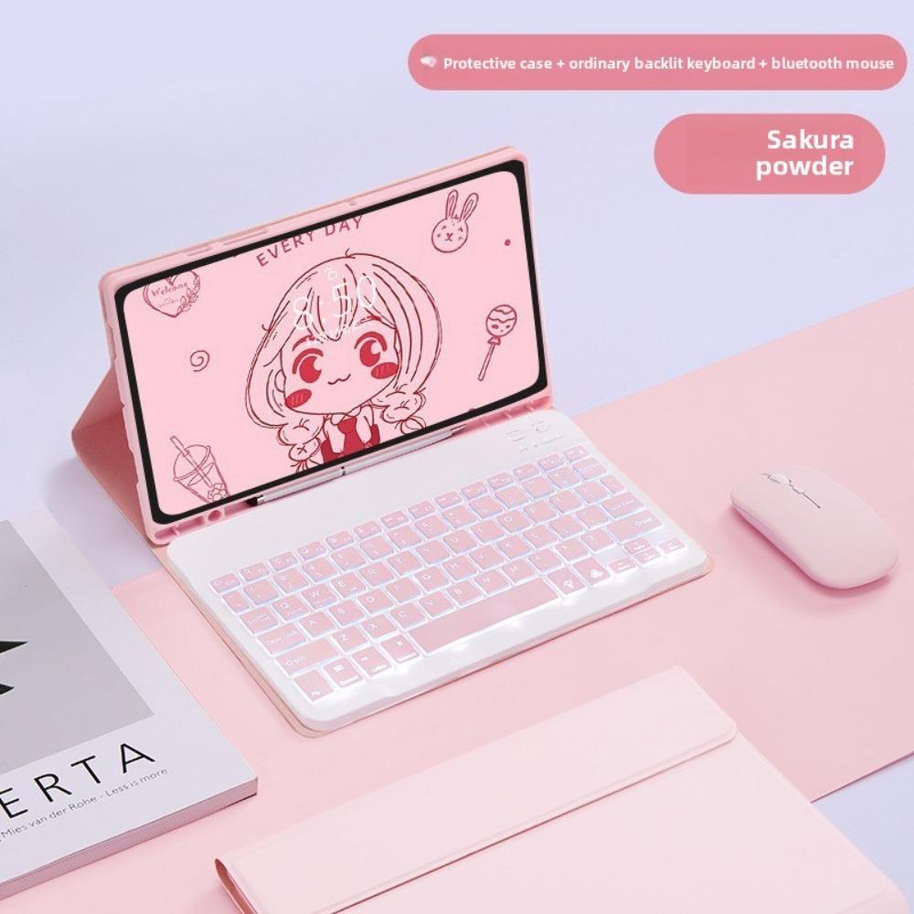 Для Samsung Galaxy Tab S9Ultra чехол с Bluetooth-клавиатурой совместимый S7 S8 S9 FE ультратонкий защитный чехол