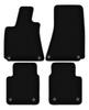 Велюровые коврики BASIC черные для: Седан Maserati Quattroporte VI (2015-)