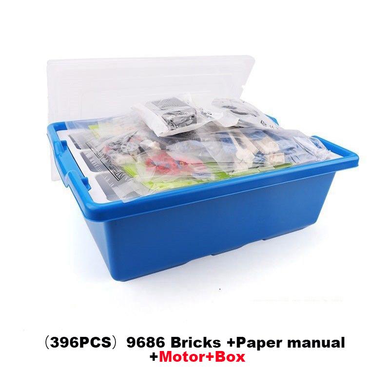 Stem Education Children School Building Block Toys 9686 Sets High-Tech Moc Robot Technical  Robotics Brick