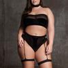 Ananke Plus Size 3 Piece Set Black - Shade by Le Désir - Sets