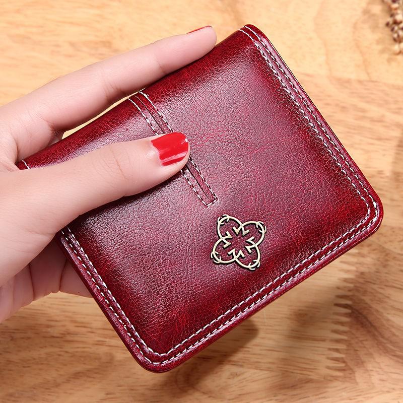 Mini Wallet Women Luxury Leather Wallets Coin Bag Hasp Short Wallet Small Woman Wallets Clutch Bag