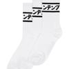 REPLAY CONTAINER [3PACK] Black Line Socks (white)