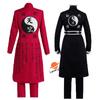 Аниме Токио Мстители Курокава Изана Риндо Хайтани Косплей Костюм Тренч с принтом Вышивка Хэллоуин Вечеринка Красная Черная Униформа