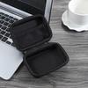 Портативный органайзер для USB-кабелей для передачи данных, кожаная сумка для хранения наушников, чехол-протектор для наушников, мини-жесткий чехол на молнии