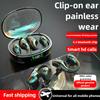 Ear Clip-on Wireless Bluetooth Earphone Bone Conduction Ear Noise Reduction Ultra-long Endurance
