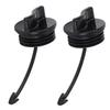 2pcs Drain Plug 292002024 Plastic Drain Plug Replacement for Sea‑Doo GTR GTS GTX LTD RXT Spark 900 Wake 155