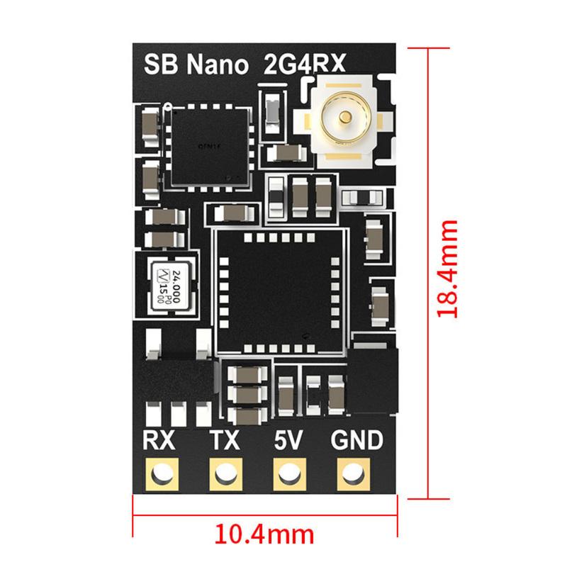 SpeedyBee Nano 2.4GHz / 915MHz ExpressLRS ELRS Receiver for FPV Freestyle Long Range Drones DIY Parts FPV