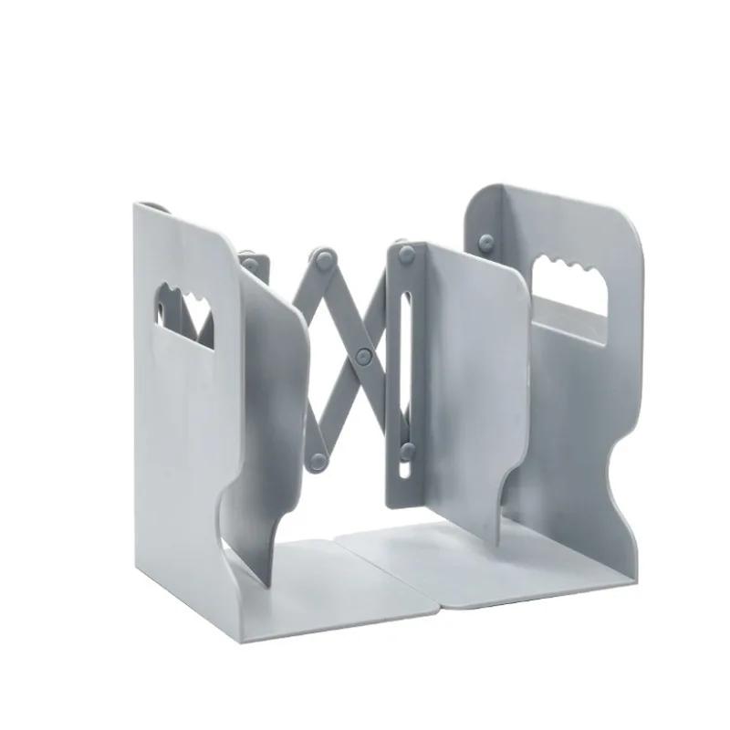 Выдвижные подставки для книг для полок Подставка для книг Регулируемая книжная полка с держателем для ручек Настольный органайзер Офисные принадлежности