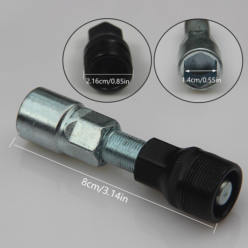 Bike Crank Puller Removal Tool for Bicycle Repair with Crank Extractor and Bottom Bracket Removal