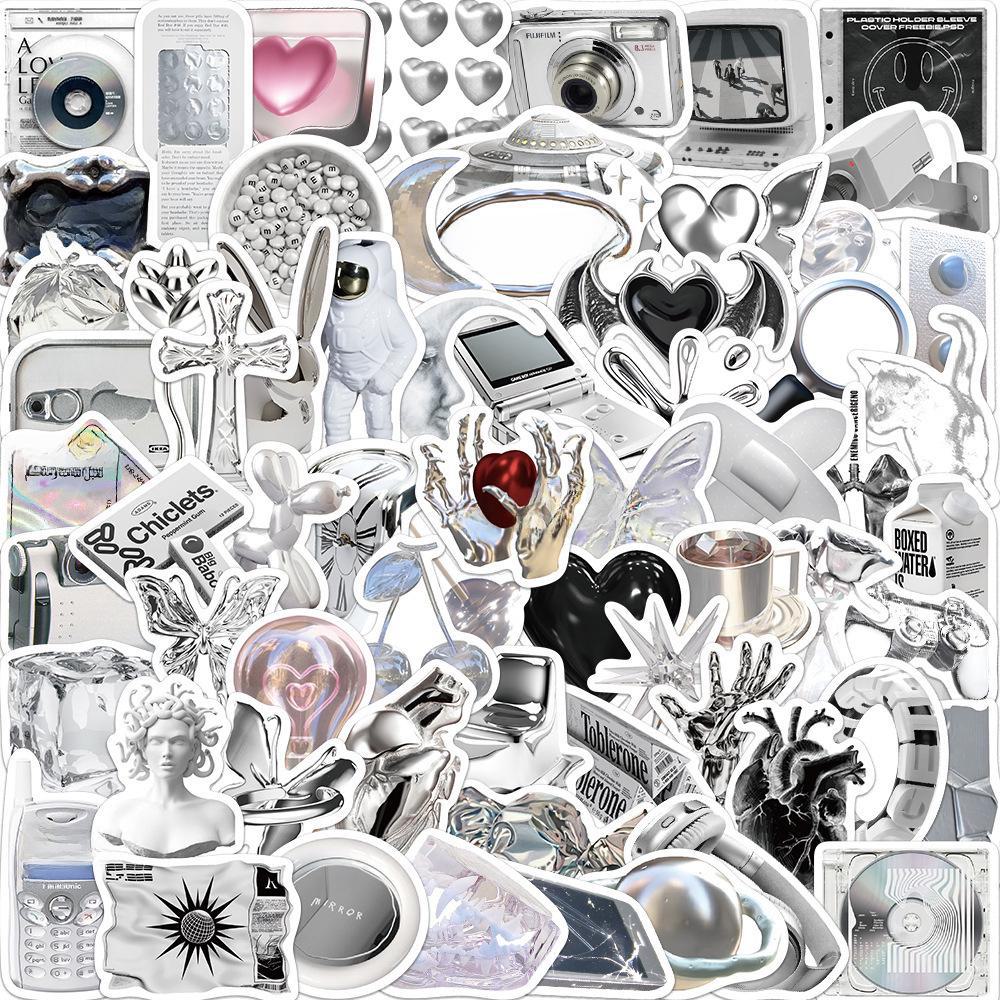 50-500 листов: Уникальные корейско-американские INS свежие декоративные наклейки для блокнотов для проектов «сделай сам»