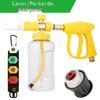 Foam Pot Water Gun Set: Quick Connect Universal High-Pressure Car Wash Spray Gun