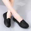 Women Moccasins Leather Driving Comfort Flats Casual Slip On White Nurse Walking Minimalist Summer Maternity Shoes