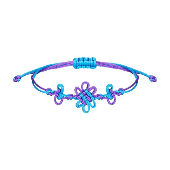 Браслет-узел Ретро плетеный браслет Ручной работы Браслет на удачу Мода