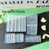 3D Мультяшная Бантик Маникюр Силиконовая Форма для Смолы и УФ-Клея DIY Поделки