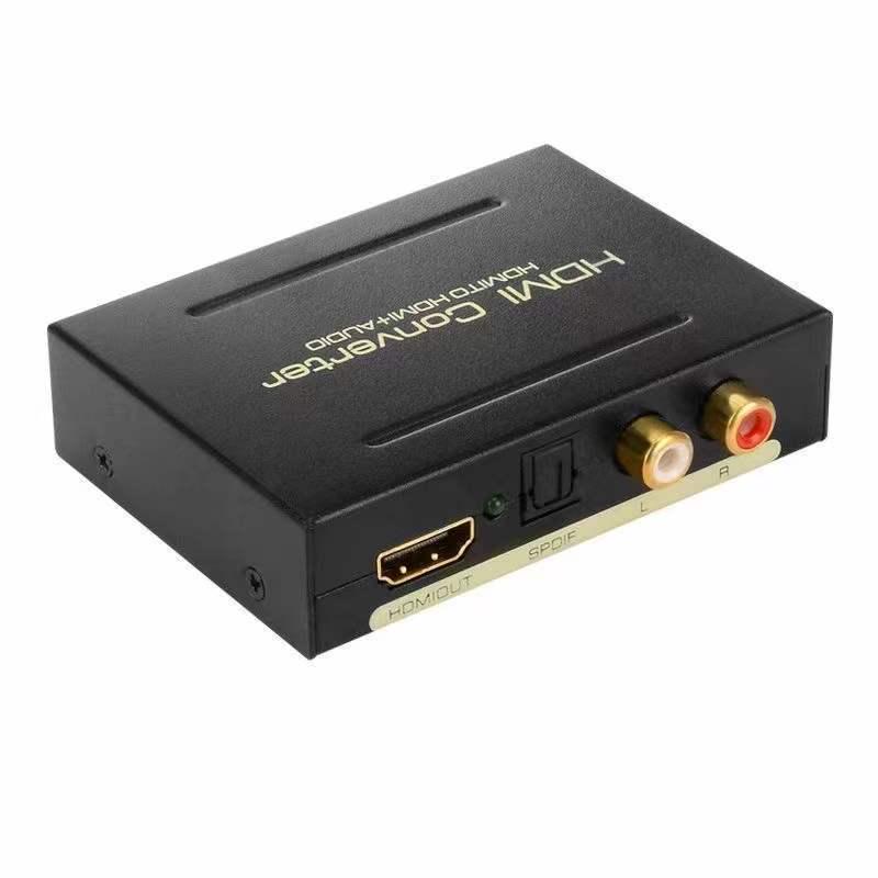 Разветвитель HDMI 4K для аудио: Конвертер HDMI в HDMI + Аудио/SPDIF/R/L