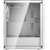 DARKFLASH - DF-DK351CL6-WH - DK351 - Boitier PC sans alimentation - Moyen tour - Format ATX - Blanc