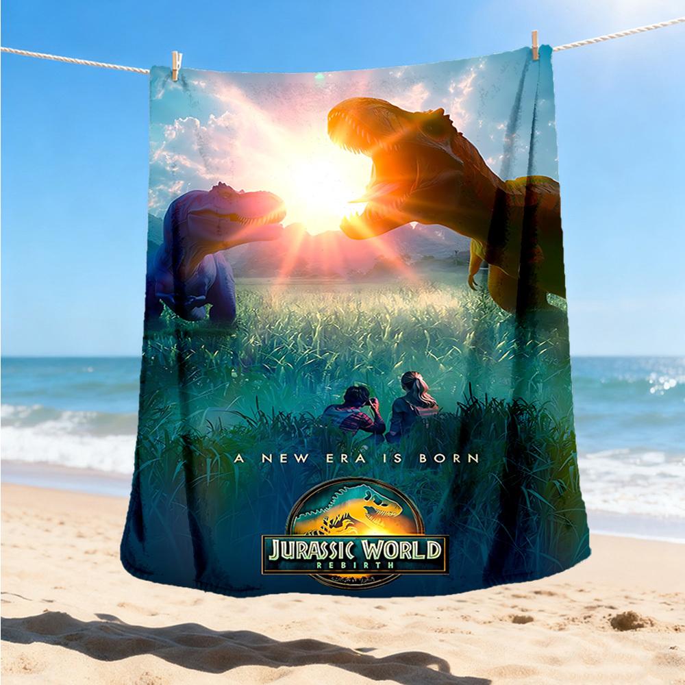 1 шт. Фланелевое одеяло Jurassic World для улицы, Уютное и теплое, Мягкое, С игривым дизайном, Для сна, Кемпинга,
