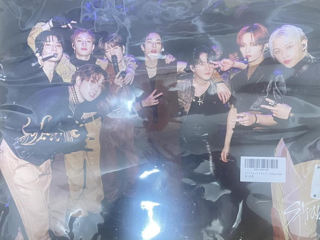 Stray Kids Goods 12 Posters 1 Sticker Set Kids + (Stray 1)PO