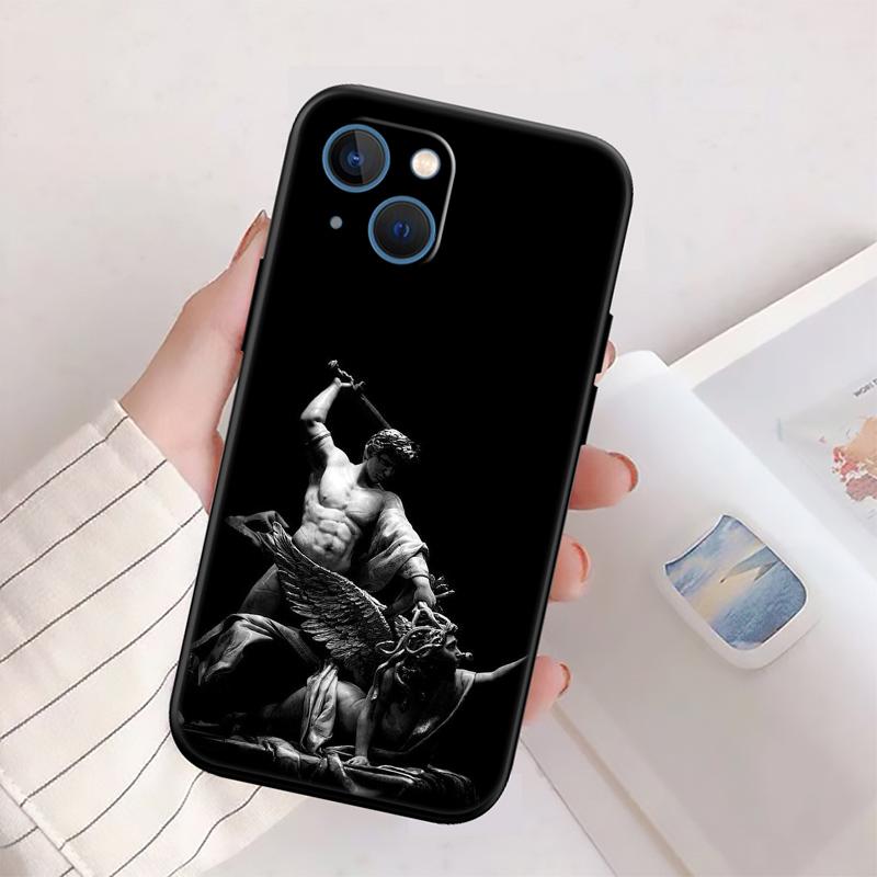 RP32 Fresco Adam Sculpture New High-End Shell Phone Case for Xiaomi Poco F8 M4 M5 M6 M7 X3 X6 X7 Pro GT NFC Ultra