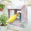 Breathable Mesh Bird Hanging Bed Bite Resistant Parrot House Multi-functional Bird Nest  Sparrows
