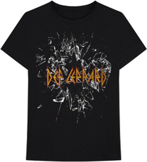 Def Leppard Shatter Logo Bravado Merchandise Unisex T-Shirt