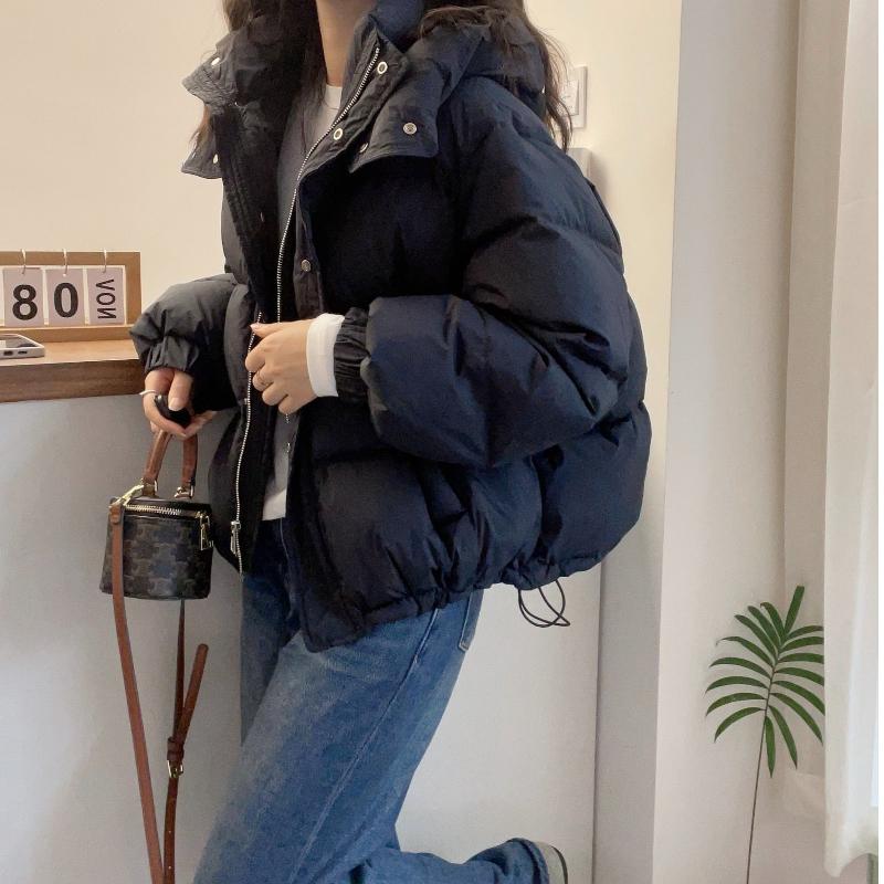 Осенняя Теплая Короткая Куртка Хлопковые Парки Базовое Пальто Женские Зимние Парки Женская Куртка Верхняя Одежда