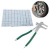 101pcs High Viscosity Tire Wheel Balancing Weights with Plastic Handle Plier Easy Removal Kit