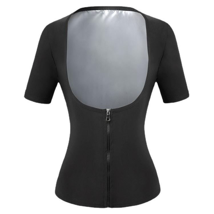 Женский утягивающий бюстгальтер, нижнее белье, корсет для йоги, подтяжка живота, фитнес-костюм Burst, толстовка на молнии