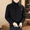 ROMON Men's Premium Wool Blend Short Coat