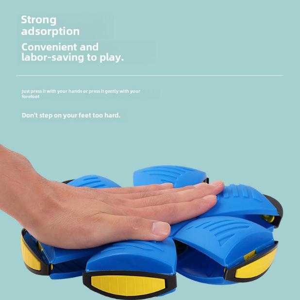 Светящийся эластичный прыгающий мяч: Детская игрушка-шаг для обучения и развлечений на открытом воздухе